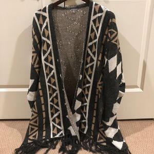 Patterned cardigan